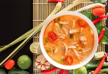 Tom Yum Chicken Soup